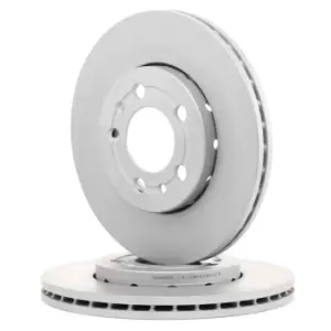 Image of ATE Brake disc VW,AUDI,SKODA 24.0122-0151.1 1J0615301D,1J0615301L,6QD615301 Brake rotor,Brake discs,Brake rotors 6R0615301,6R0615301C,1J0615301D