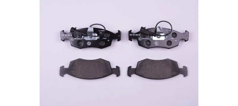 Image of HELLA Brake pad set HELLA 8DB 355 008-521