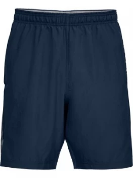 image of Urban Armor Gear Mens Woven Graphic Wordmark Short Blue