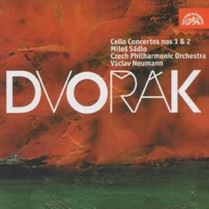 Image of Dvorak Cello Concerto Nos 1 & 2 by Antonin Dvorak CD Album