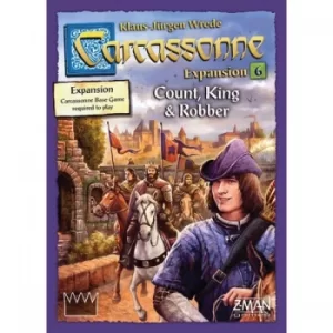 Image of Carcassonne: Count, King & Robber Expansion 6 (English 2018 2nd Ed) Board Game