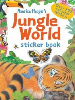 Image of Jungle World Sticker Book by Maurice Pledger Paperback