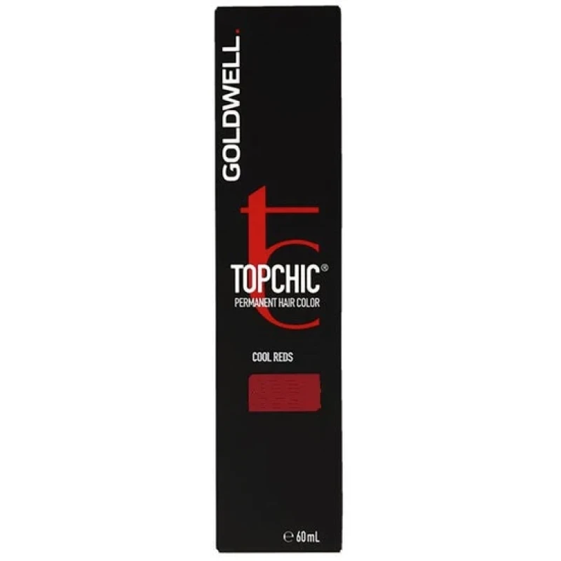 Image of Goldwell Topchic Permanent Hair Color hair colour shade 6RR MAX 60 ml