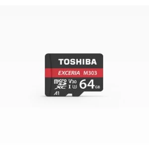 image of Toshiba Exceria M303 64GB 64GB MicroSDXC UHS-I memory card