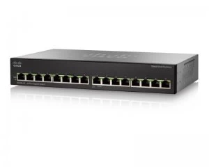 image of Cisco Small Business SG110-16 16 ports unmanaged Switch