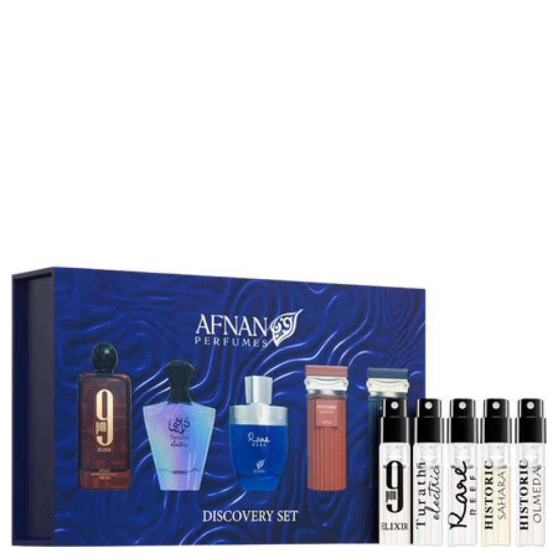 Image of Afnan Menas Discovery Perfume Gift Set a 5 x 2 ml AFNAN-75899