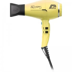 image of Parlux Alyon Ceramic and Ionic Professional Ionising Yellow 1931571 2250W Hair Dryer