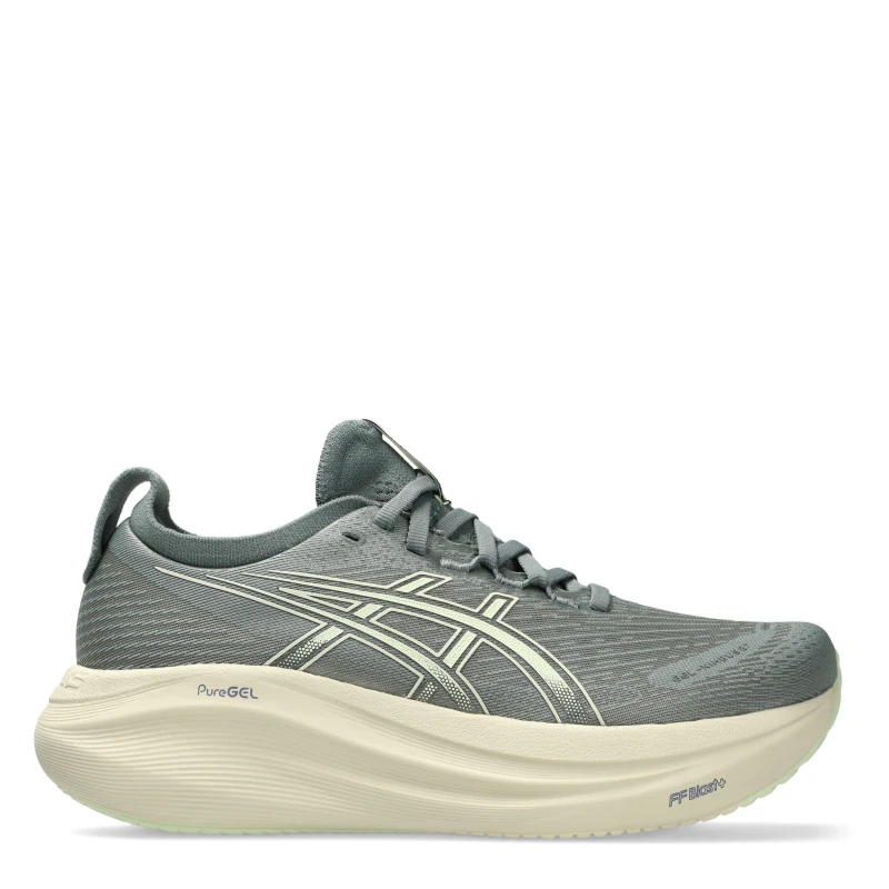 Image of Asics Gel-Nimbus 27 Road Running Shoes Womens Monument Blue female 6.5 (40)