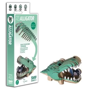 image of EUGY Alligator 3D Craft Kit