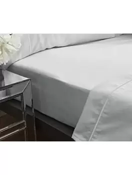 Image of Bianca Cottonsoft Bianca Luxury 800Tc Cotton Sateen Flat Sheet - Sk