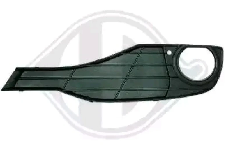 Image of DIEDERICHS 1217048 Bumper Grill Fitting Position: Right, Vehicle Equipment: for vehicles with front fog light Ventilation Grille,bumper (244)