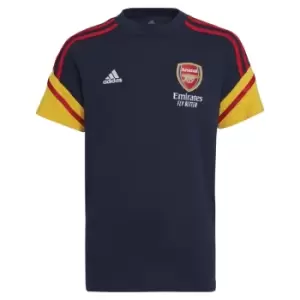 Image of 2022-2023 Arsenal Training Tee (Navy)