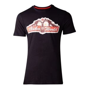 image of Fallout - Nuka World Mens Large T-Shirt - Black