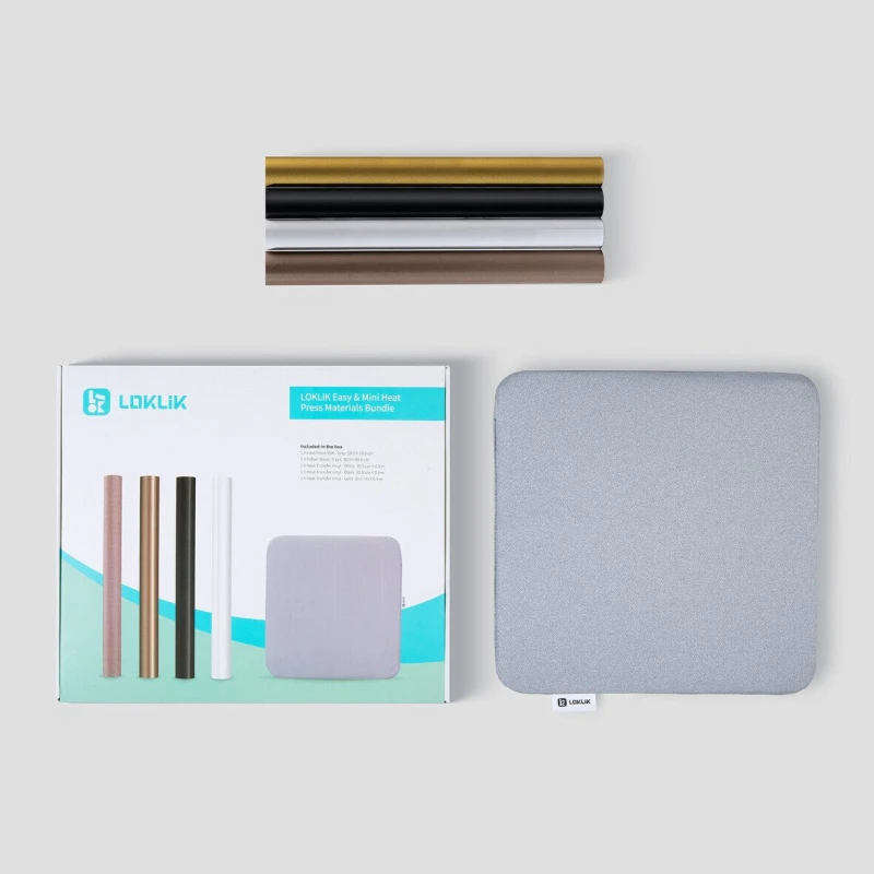 Image of LOKLIK Mini & Easy Heat Press Starter Pack 6977144240095