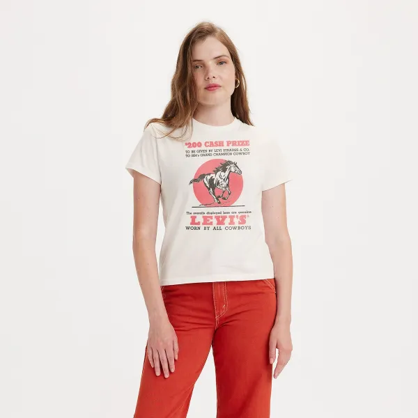 Image of Graphic Classic Tee T-Shirt in Printed Cotton