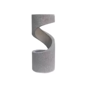 Image of Ivyline Outdoor Spiral Water Feature Sandstone H:82 x W:35 Cm