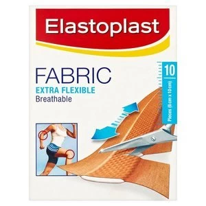Image of Elastoplast Fabric Dressing Lengths x10 6cm x 10cm