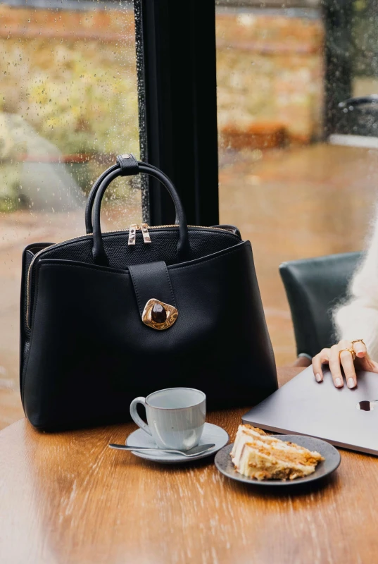 Image of Luella Grey 'Cristobel' Laptop Tote Black