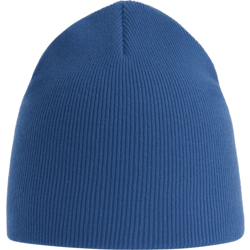 Image of Atlantis Yala Cotton Beanie in Blue Blue Unisex One Size