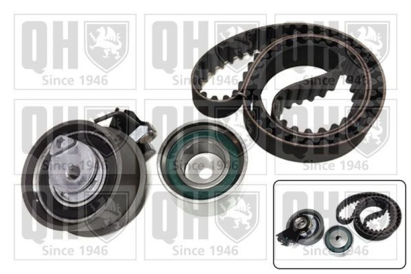 Image of QUINTON HAZELL Timing belt kit QUINTON HAZELL QBK839