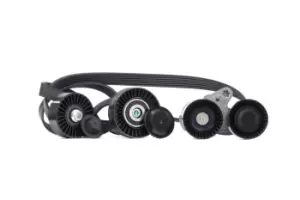 Image of SKF V-ribbed belt set BMW VKMA 38209 11287556251,11287557851,11287563927 Serpentine belt kit,Auxiliary belt kit,Poly V-belt kit,V-ribbed belt kit