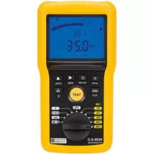 Chauvin Arnoux C.A 6534 Insulation tester 10 V, 25 V, 100 V, 250 V, 500 V 50 GΩ