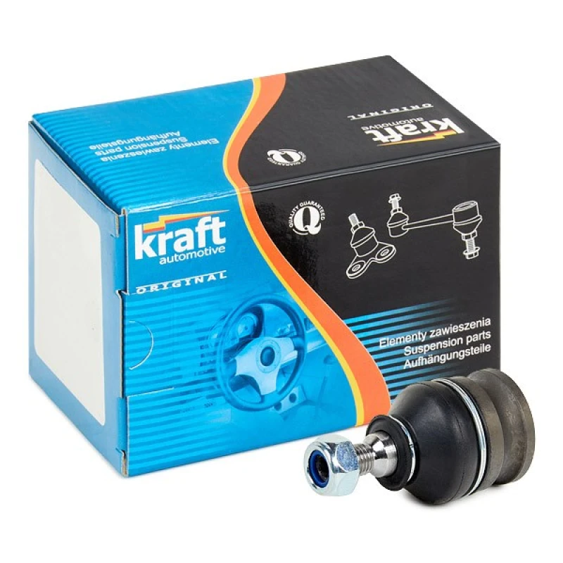 Image of KRAFT 4224620 Ball joint Front Axle Right Support-/Steering Link (2462)
