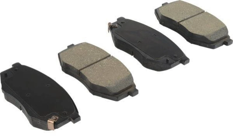 Image of HERTH+BUSS JAKOPARTS J3600539 Brake pad set Front Axle, with acoustic wear warning, with anti-squeak plate Brake Pad Set,disc brake (402)
