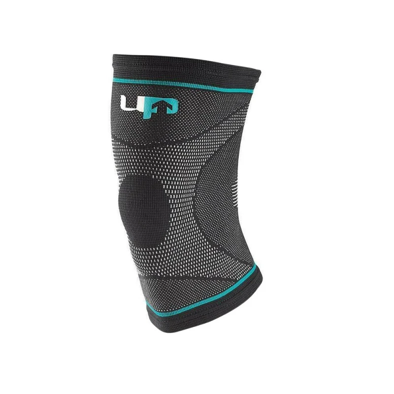 Image of Ultimate Performance Elastic Compression Knee Support in Black Size: Medium Black Unisex M