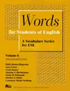 Image of words for students of english vol 6 a vocabulary series for esl