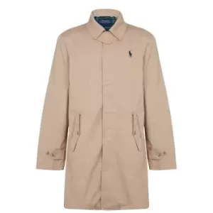 image of Polo Ralph Lauren Polo Ralph Lauren Walking Trench Coat Mens - Brown