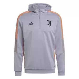 Image of adidas Juventus Track Hoodie Mens - Grey
