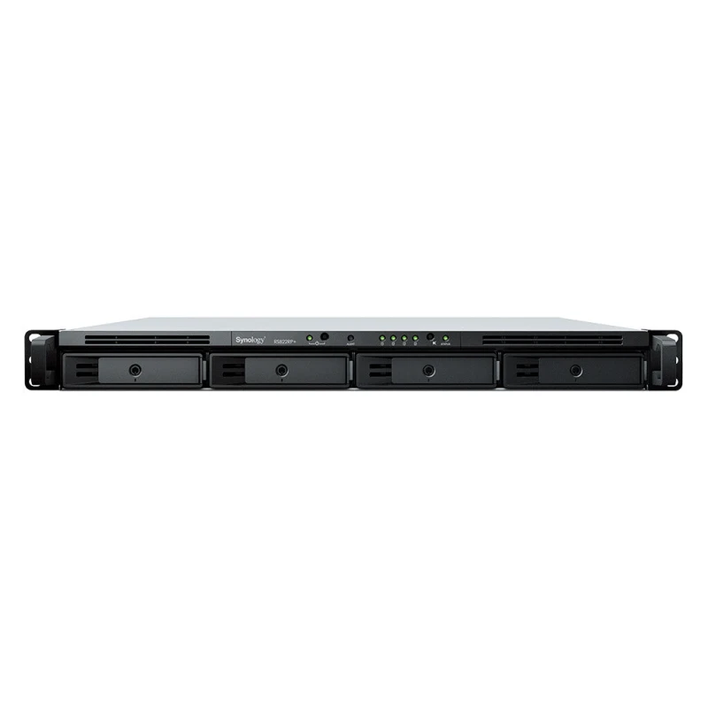 Image of Synology Synology RackStation RS822RP+ NAS Rack (1U) Ryzen Embedded V1500B 2 GB DDR4 48 TB HDD DiskStation Manager Grey RS822RP+/48TB-HAT5300