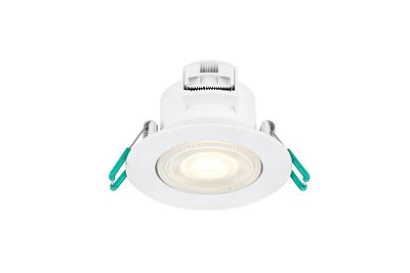 Image of Sylvania Sylspot Warm White Ip44 Rated 5W Recessed LED Spotlight - 3 Pack