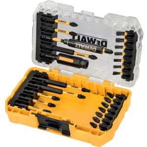 image of DEWALT 25 Piece FlexTorq Impact Screwdriver Bit Set in ToughCase