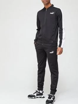 Puma Baseball Tricot Tracksuit - Black, Size 2XL, Men