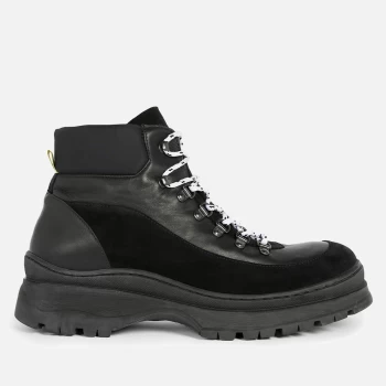Image of Ted Baker Mens Westonn Hiking Style Boots - Black - UK 10