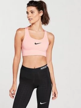 image of Nike Training Classic Medium Support Bra Pink Size L Women