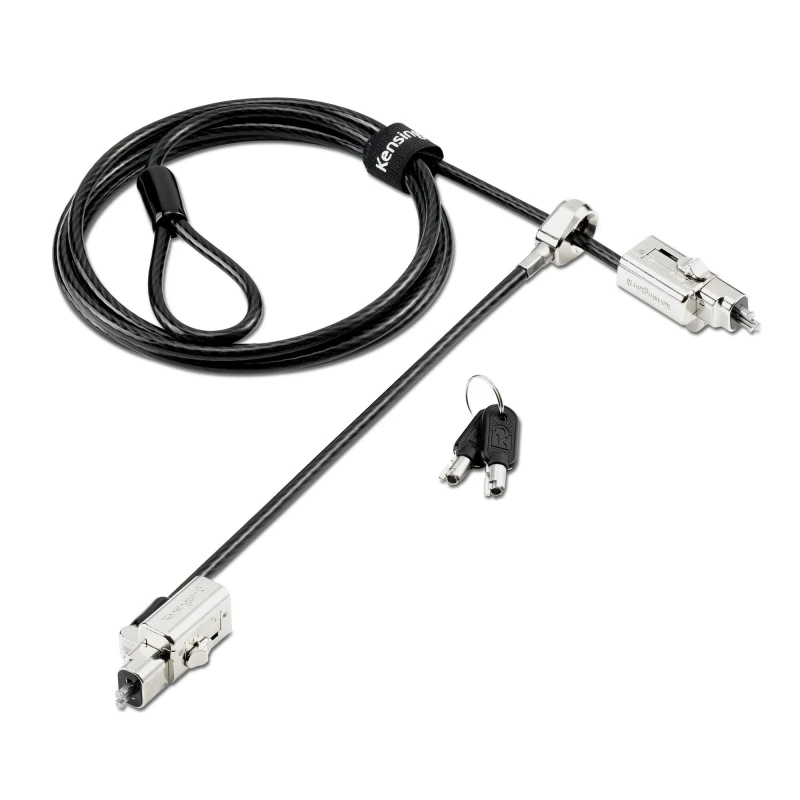 Image of Kensington Kensington Universal 3-in-1 2.0 Keyed Dual Lock Head Laptop Lock K63393M