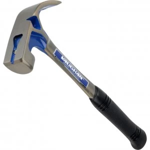 image of Vaughan Curved Claw Nail Hammer Plain Face 540g