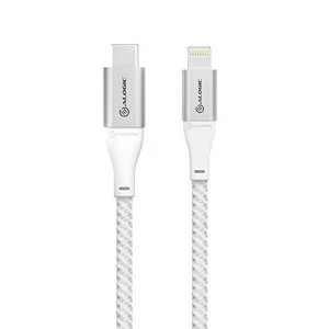 image of ALOGIC Super Ultra USB-C to Lightning Cable - 1.5 m - Silver