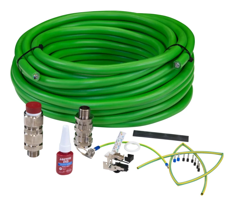 Image of AXIS Axis 01543-001 camera cable 10 m Green 01543-001