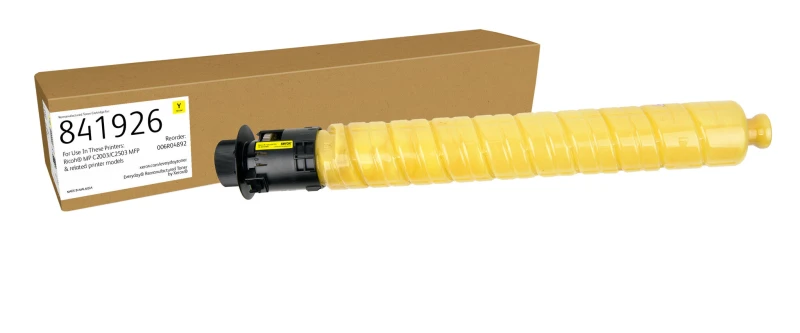 Image of Xerox Everyday Yellow Remanufactured Toner by Xerox compatible with Ricoh 841926, Standard capacity 006R04892