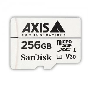 Image of Axis 02021-001 memory card 256GB MicroSDXC UHS
