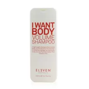 image of Eleven AustraliaI Want Body Volume Shampoo 300ml/10.1oz