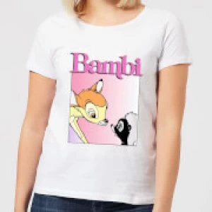Image of Disney Bambi Nice To Meet You Womens T-Shirt - White