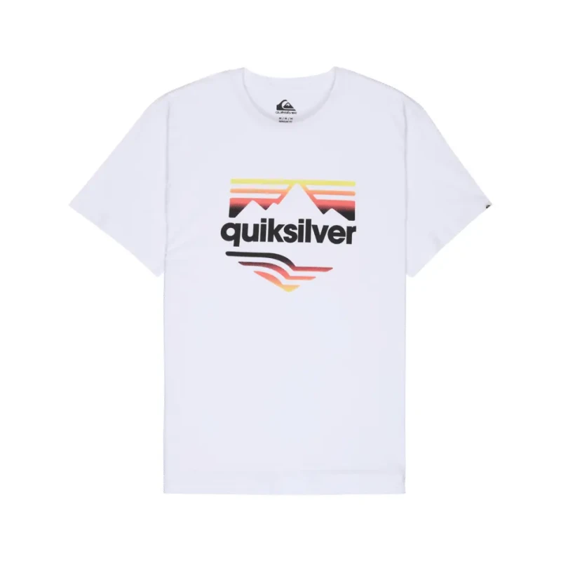 Image of Quiksilver T-Shirt Quiksilver EV Horizon Fade Blanc Male 2XL EQYZT08289-WBB0