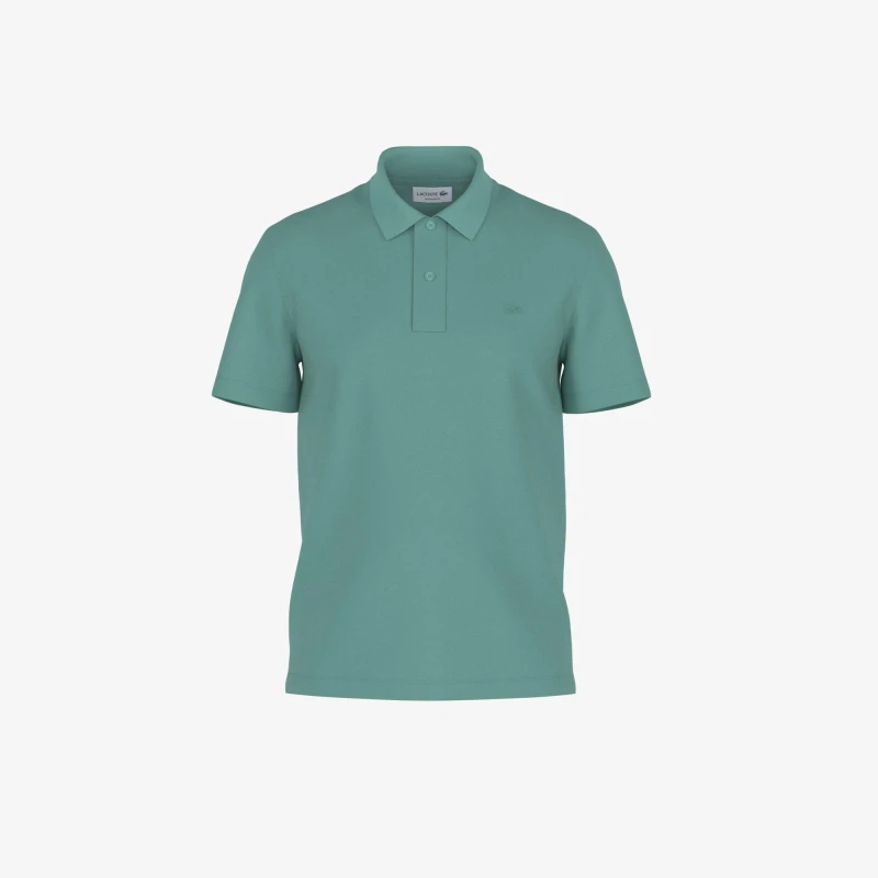 Image of Lacoste Ultra Light Pique Movement Polo Shirt - Green Green S