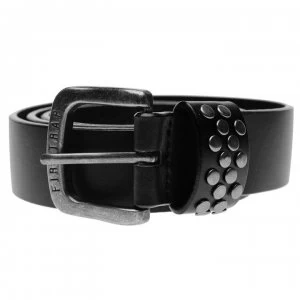 image of Firetrap Stud Loop Belt Ladies - Black