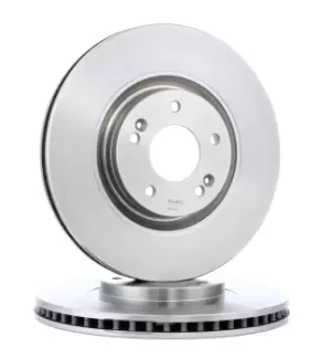Image of RIDEX Brake disc 82B1057 Brake rotor,Brake discs HYUNDAI,KIA,ix35 (LM, EL, ELH),i40 CW (VF),Kona (OS),i40 (VF),GRANDEUR (TG),SONATA VI (YF)
